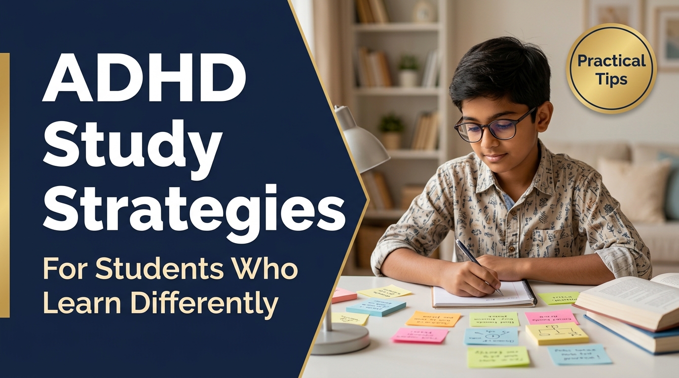 ADHD Study Strategies That Actually Help at Home