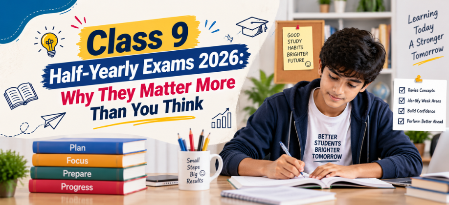 Class 9 Half-Yearly Exams 2026: Why They Matter More Than You Think