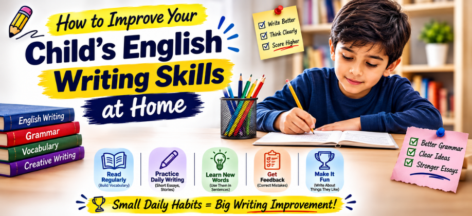 How to Improve Your Child's English Writing Skills at Home